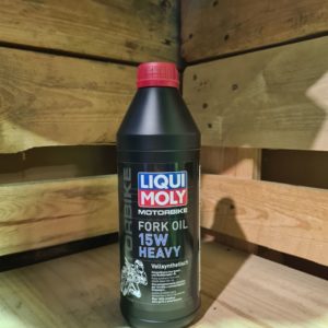 Aceite de horquilla moto Liqui Moly 15W Botella de 1L