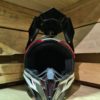 Casco moto UFO Ontake Blanco-Negro (2)