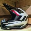 Casc moto UFO Ontake Blanc-Negre (3)