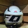 Casco moto UFO Ontake Blanco-Negro (4)