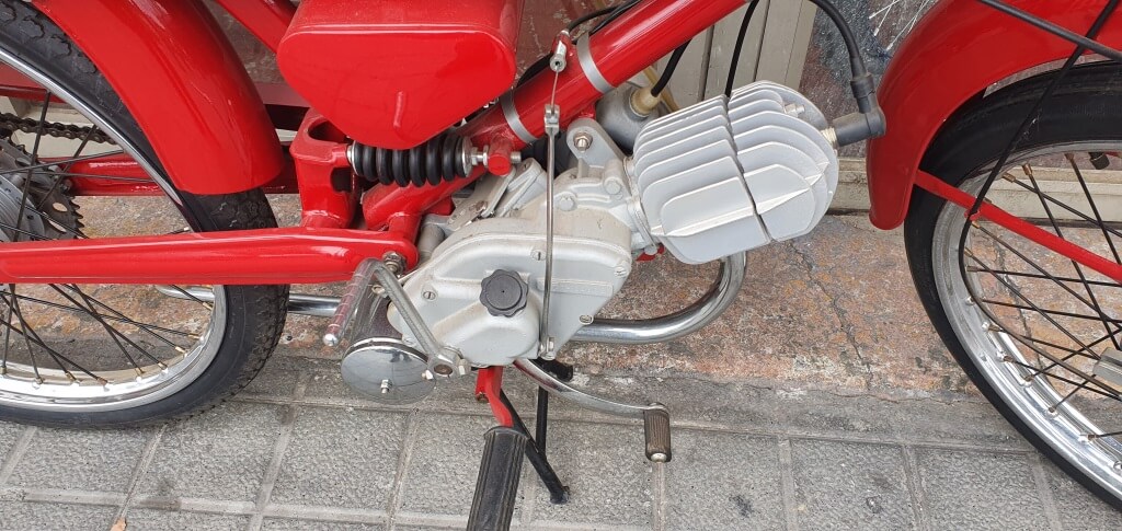 Benzinhahn ON/OFF Für Moto Guzzi Cardelino CD3 – Aus Messing, Mit Reserve, Gewinde 1/8